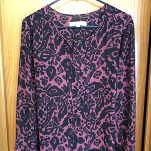 Loft mauve tunic-size Large